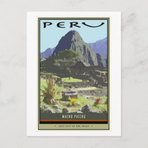 Peru Postkarte