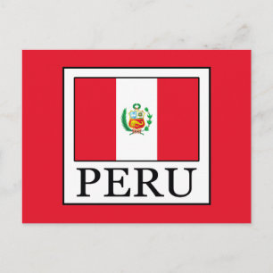 Peru Postkarte