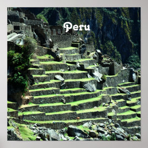 Peru-Ruinen Poster