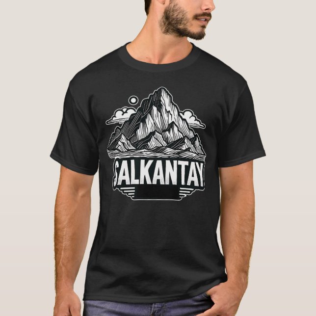 Peru Salkantay Skyline T-Shirt (Vorderseite)