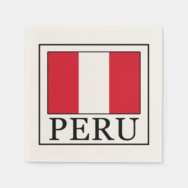 Peru Serviette (Vorderseite)