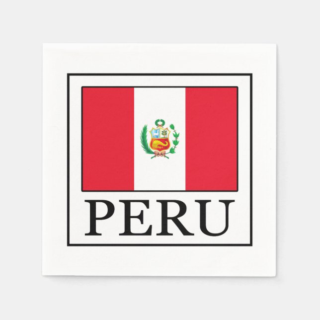 Peru Serviette (Vorderseite)