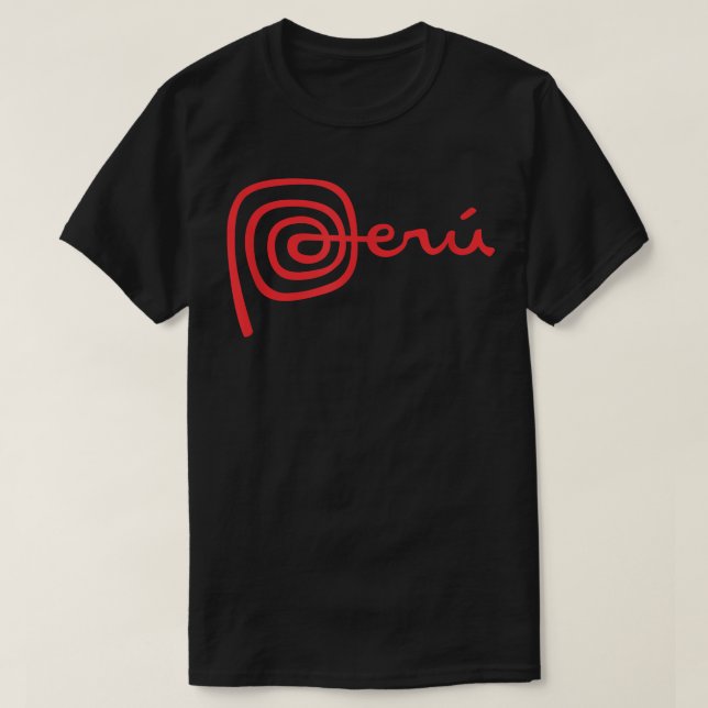 Peru Shirt Logo Marca Peru Nazca Lines (Design vorne)