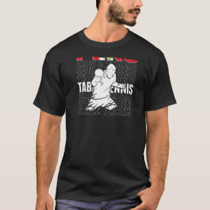 Peru Tischtennis unterstützen peruanischen Ping Po T-Shirt