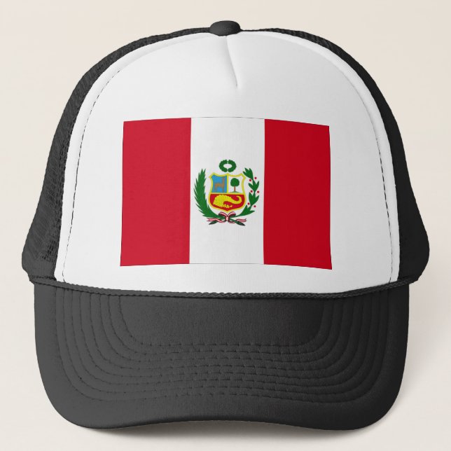 Peru Truckerkappe (Vorderseite)