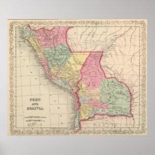 Peru und Bolivien 3 Poster