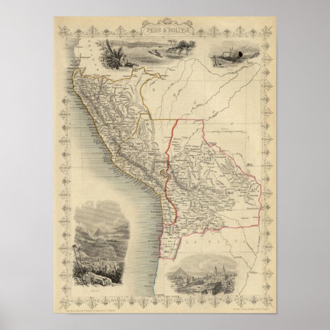 Peru und Bolivien Poster (Vorne)