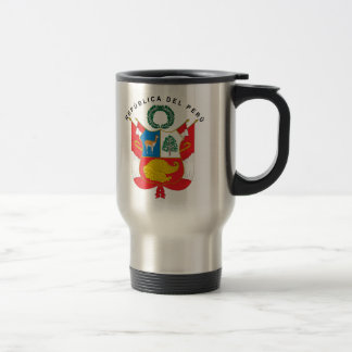 Peru-Wappen Reisebecher