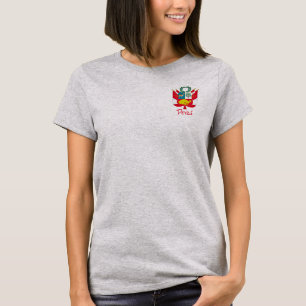 Peru-Wappen - T - Shirt