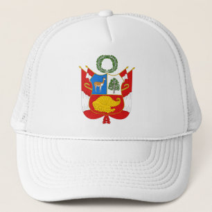 Peru-Wappen Truckerkappe