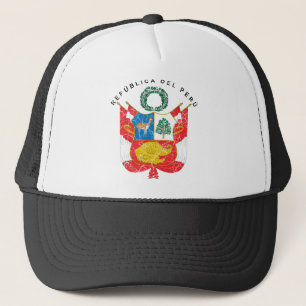 Peru-Wappen Truckerkappe