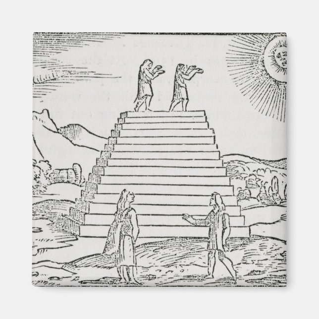 Peruaner, die die Sonne verehren Magnet (Vorne)