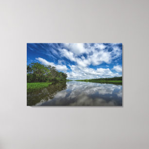 Peruanische Dschungel-Reflexionen Leinwanddruck