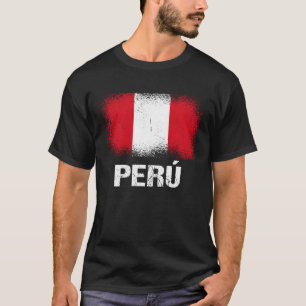 Peruanische Flagge Peru 1 T-Shirt