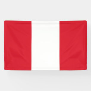 Peruanische Flagge (Peru) Banner