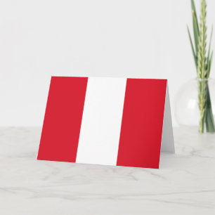 Peruanische Flagge (Peru) Karte