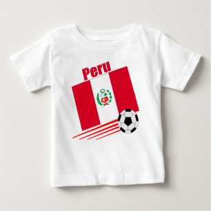 Peruanische Fußballmannschaft Baby T-shirt