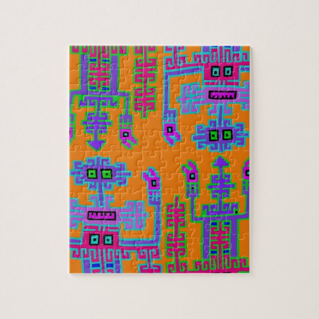 Peruanische Könige Puzzle (Vertikal)