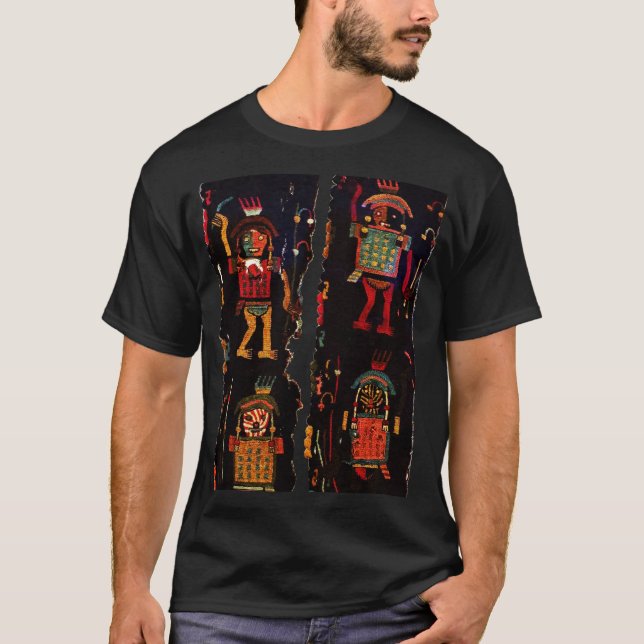 Peruanische tolle Kunst T-Shirt (Vorderseite)