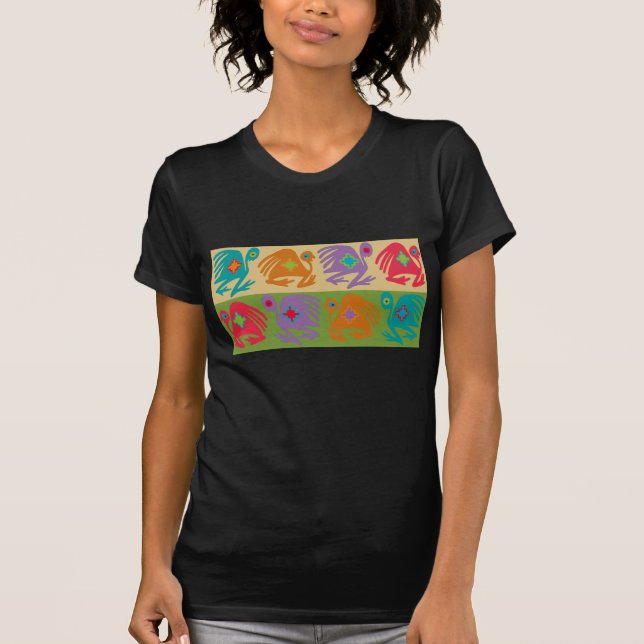 Peruanische Vögel T-Shirt (Vorderseite)