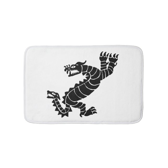 Peruanischer Drache Badematte (Vorderseite)
