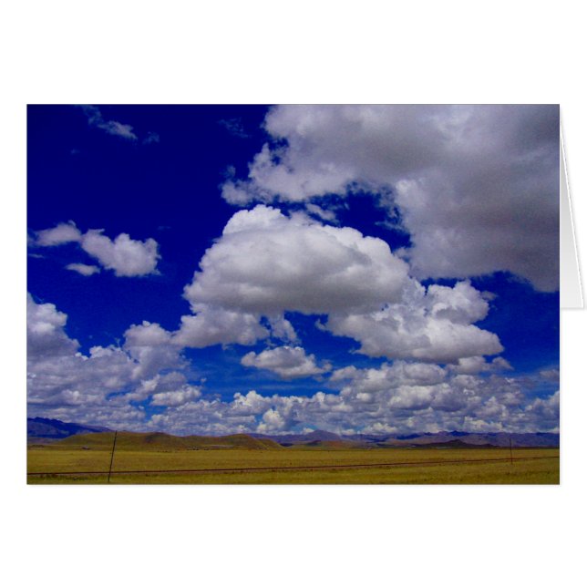 peruanischer Himmel (Vorderseite (Horizontal))