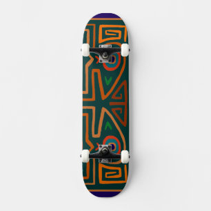 Peruanischer Inca-Stammes-Vogel-Geister-Skateboard Skateboard