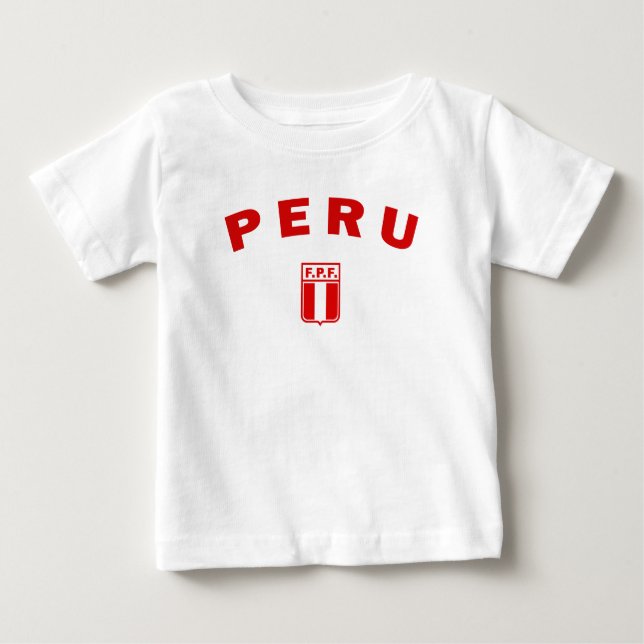 Peruanisches FPF Fußball-T-Shirt Baby T-shirt (Vorderseite)