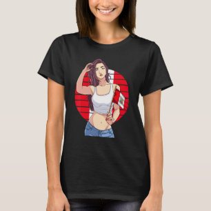 Peruanisches Mädchen Peru-Flagge Peruanos Latino-S T-Shirt