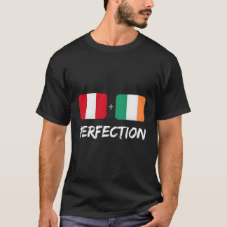 Peruanisches Plus Irish Perfection Mix Heritage Fl T-Shirt