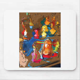 Perücke-Geschäft Mousepad