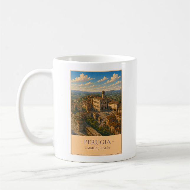 Perugia Kaffeetasse (Links)