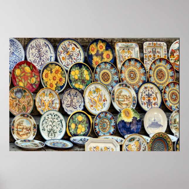 Perugia Pottery Poster (Vorne)