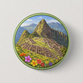 Perus Machu Picchu Button
