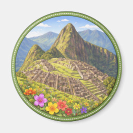 Perus Machu Picchu Magnet