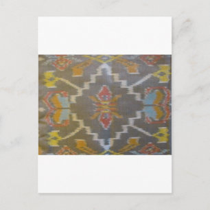 Peruvian Bug Design Postkarte