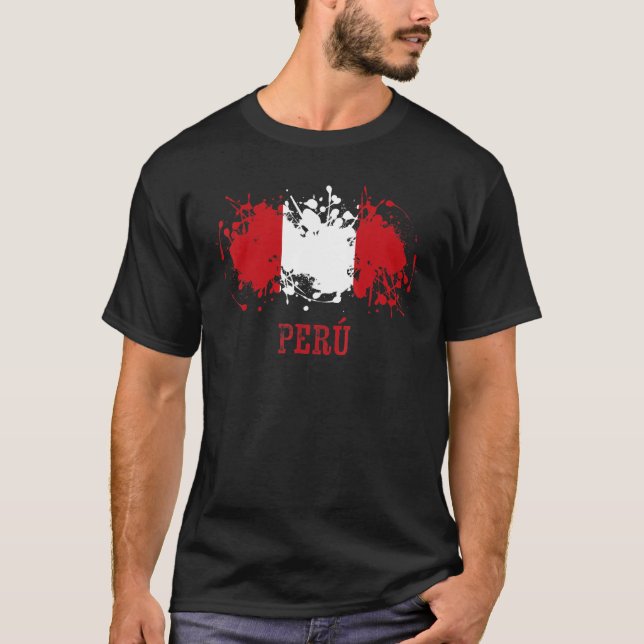 Peruvian enthusiasts for Perú and Peru T-Shirt (Vorderseite)
