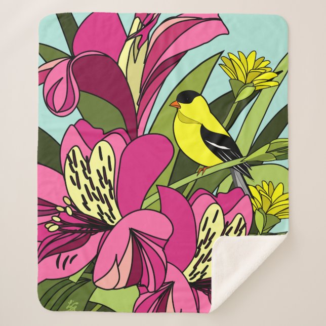 Peruvian Lilies Sherpadecke (Vorderseite)