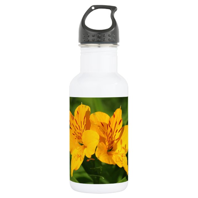 Peruvian Lilies Trinkflasche (Vorderseite)