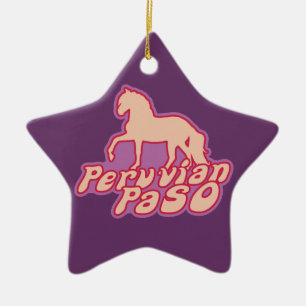 Peruvian Paso Keramikornament