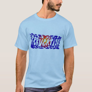 pervertigo Blau T-Shirt