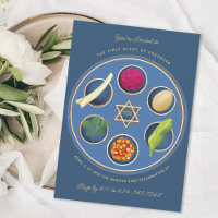 Pesach Seder Plate Happy Pessach Abendessen