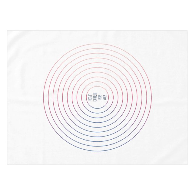 Pesach Sever nächstes Jahr in Jerusalem Tischdecke (Vorderseite (Horizontal))