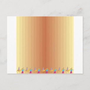 Pesah scene postkarte