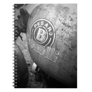 Pesaro Benelli Vintages Motorrad Notizblock