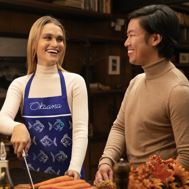 Pescatarian Pattern Schürze (Von Creator hochgeladen)