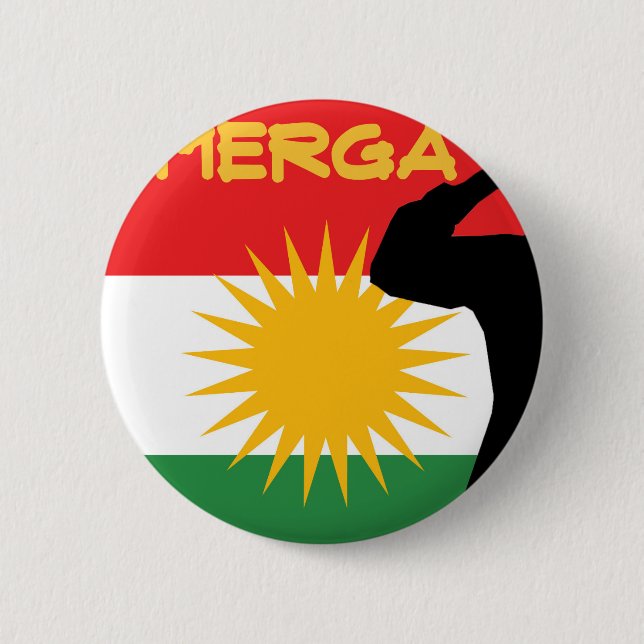 Peshmerga Button (Vorderseite)