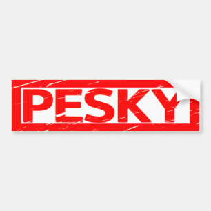 Pesky-Briefmarke Autoaufkleber