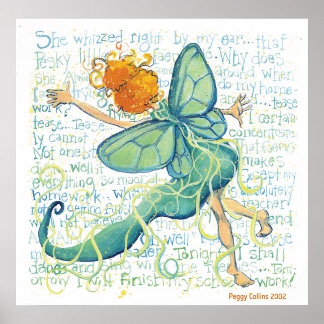 Pesky-Fee Poster (Vorne)