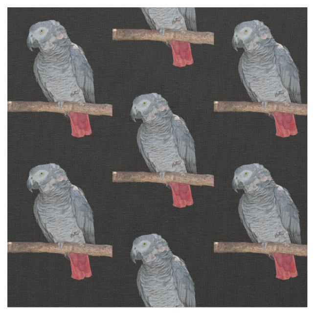 Pesky-Papageienstoff Stoff (Nahaufnahme)